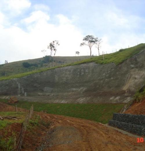 Contenção de talude